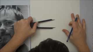 Portrait Drawing for Beginners  Part 1  The Layout [upl. by Hulda57]