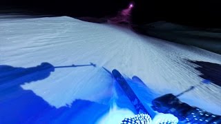 GoPro Afterglow  Night Skiing [upl. by Atiral991]