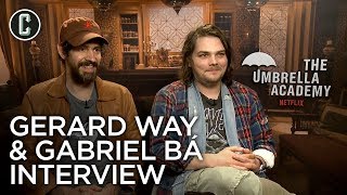 Umbrella Academy Gerard Way amp Gabriel Ba Interview [upl. by Tailor]