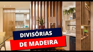 Divisórias de Madeira  Inspirações Incríveis [upl. by Zetrauq523]