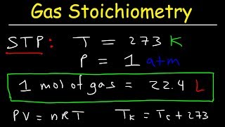 Gas Stoichiometry Problems [upl. by Peskoff]