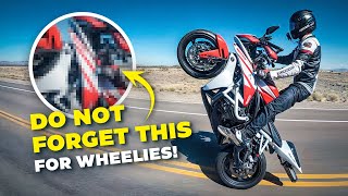 How to Wheelie a Sport Bike [upl. by Mukerji]