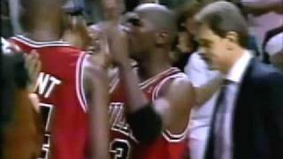 Chicago Bulls  Detroit Pistons  1991 Playoffs  ECF Game 4 Bad Boys are History [upl. by Rosenthal332]