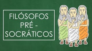 Filósofos Présocráticos resumo [upl. by Glimp]