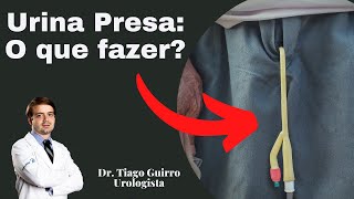 Urina Presa O que Fazer Retenção Urinária [upl. by Merta]