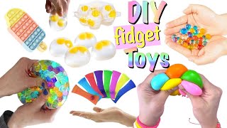 11 BRICOLAGE idées de Fidget Toys  Vidéos TIKTOK Viral Fidget Toys [upl. by Jewel]