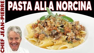 Pasta alla Norcina  Chef JeanPierre [upl. by Adile578]