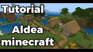 Cómo HACER 👉 Las CASAS PEQUEÑAS de ALDEA en MINECRAFT [upl. by Butterfield]