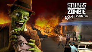 Stubbs the Zombie in Rebel Without a Pulse  Full Game Gameplay Walkthrough No Commentary [upl. by Ainedrag]