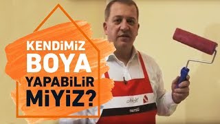 Evde Boya Badana Nasıl Yapılır  Koçtaş ile Kendin Yap [upl. by Llirrem66]