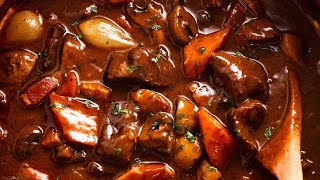 Beef Bourguignon Beef Burgundy [upl. by Ahselak]