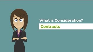 What is Consideration Contracts [upl. by Suivatnod981]