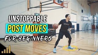 How to 3 Unstoppable Post Moves For Beginners DOMINATE THE PAINT [upl. by Parsons64]