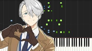 Yuri on ICE OST  quotYuri On Icequot Piano Tutorial [upl. by Eiramalegna664]