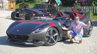 My Dream First Drive in the FERRARI MONZA SP2 [upl. by Lebasiairam672]