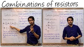 Series and Parallel combination of resistors  resistances [upl. by Franklyn]