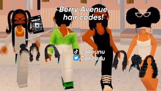 10 Berry Avenue Hair codes  Cakeunu [upl. by Yraht]