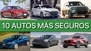 Top 10 autos más seguros en México  Automexico [upl. by Ahsiekar]