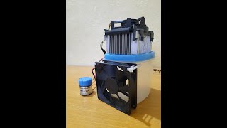 Atmospheric Water Generator Air to Water Mini Project simple science project Mech [upl. by Soisatsana]