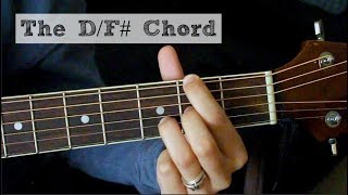 The DF Chord EASY VERSION  Guitar Tutorial [upl. by Dikmen]