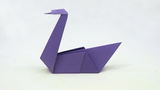 Origami Swan  Paper Swan instructions [upl. by Resiak]