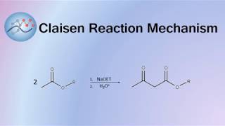 Claisen Condensation Reaction Mechanism  Organic Chemistry [upl. by Eidnim426]