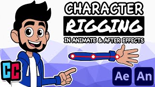 Character Rigging in Adobe Animate and After Effects  Tutorial [upl. by Chip166]