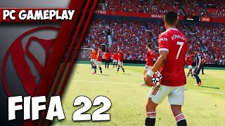 FIFA 22 Gameplay PC  1440p HD  Max Settings [upl. by Elleron77]