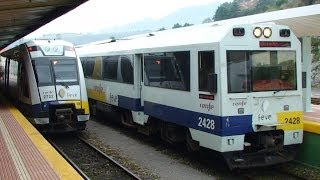 Touring Northern Spain by Rail  Santander to Casar de Periedo [upl. by Dovev604]