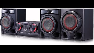 LG CJ45 Xboom Very Powerful 720W RMS Great Sound Nice bass Respond Awesome System [upl. by Heeley]