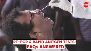 RTPCR amp Rapid Antigen Tests FAQs Answered  BOOM  COVID19 Tests  COVID19 vaccine  COVID19 News [upl. by Boony]