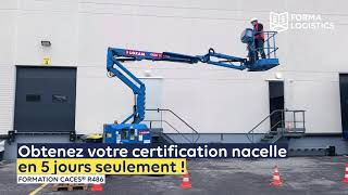 Formation CACES® R486 en 5 jours  Formation nacelle  PEMP [upl. by Libenson]