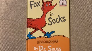 Part 12 Dr Seuss Rap “Fox in Socks” Performance by jordansimons4 [upl. by Ilah695]