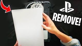 How to Remove and Add PS5 Face Plates EASY [upl. by Leumel]