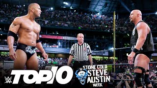 “Stone Cold” Steve Austin’s greatest rivals WWE Top 10 March 17 2021 [upl. by Nnairrek]