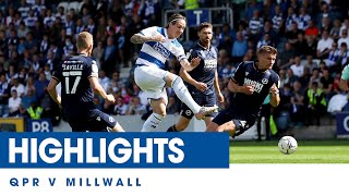 Highlights  QPR 1 Millwall 1 070821 [upl. by Eimmelc228]