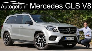 Mercedes GLS V8 550 500 AMG Line FULL REVIEW  Autogefühl [upl. by Gav]