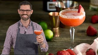 Strawberry Margarita Recipe [upl. by Eissim]