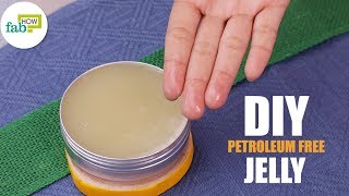 DIY Homemade NonPetroleum Jelly Vaseline Alternative [upl. by Eicul]