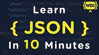 Learn JSON in 10 Minutes [upl. by Kciv]