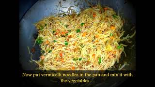 Vermicelli Noodles 2 minutes easy recipe [upl. by Brooke]