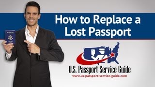 How to Replace a Lost Passport [upl. by Ellenhoj261]