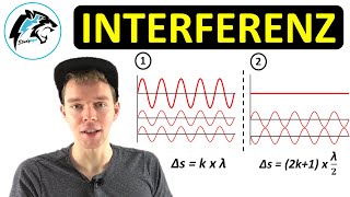 INTERFERENZ Wellen  Physik Tutorial [upl. by Annair]