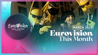 Eurovision This Month  March 2022 Contest News [upl. by Husein453]