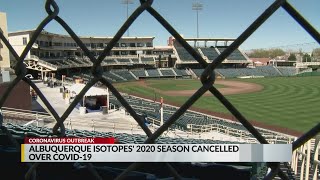 Albuquerque Isotopes 2020 season canceled over COVID19 [upl. by Odnama]