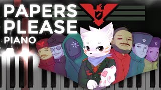 Papers Please Main Theme  Arstotzkan Anthem [upl. by Chery189]