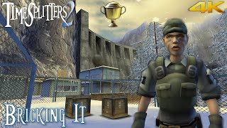 TimeSplitters 2 Challenges Bricking It Gold Walkthrough 4K [upl. by Georg]