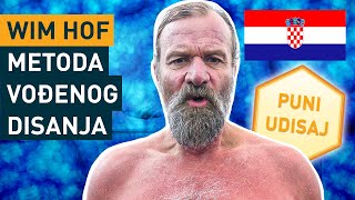 Wim Hof metoda vođenog disanja za početnike 3 kruga usporeno [upl. by Eannej]