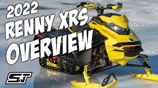 2022 Ski Doo Renegade XRS Detailed Snowmobile Overview [upl. by Airtemak728]