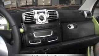 How To Remove the Radio in a Smart Car 451 [upl. by Siward931]